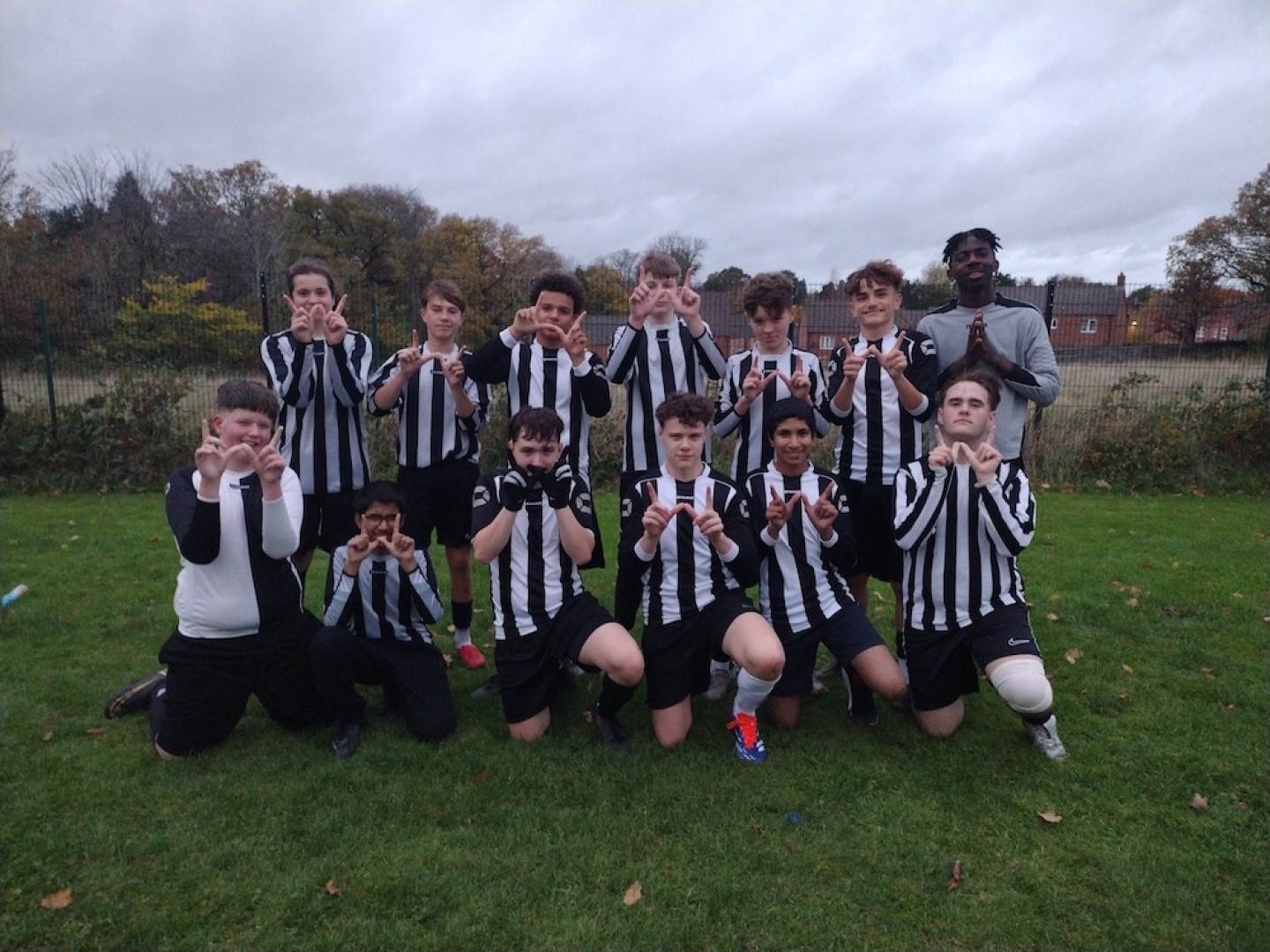 Squad photo @ Bournville